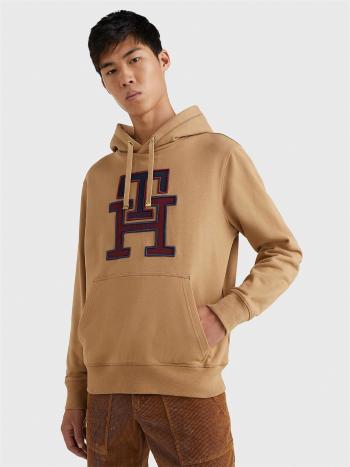 Tommy Hilfiger pánská hnědá mikina - XL (GW8)