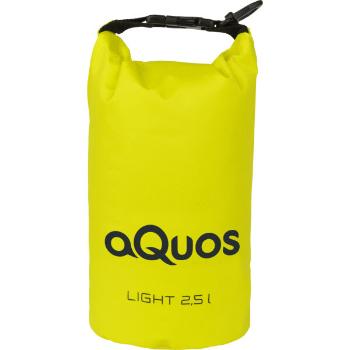 AQUOS LT DRY BAG 2,5L Vodotěsný vak s kapsou na mobil, žlutá, velikost UNI
