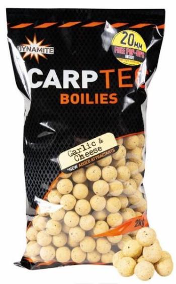 Dynamite baits boilies carptec garlic cheese 1 kg - 15 mm