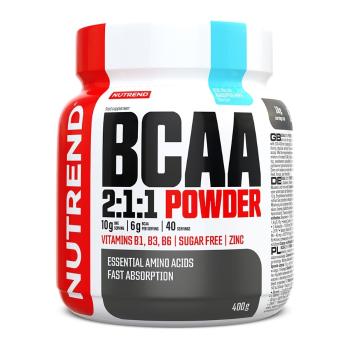 Práškový koncentrát Nutrend BCAA 2:1:1 Powder 400 g  modrá malina