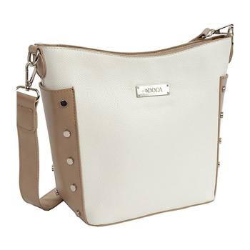 Dámská crossbody kabelka Doca 14702 - bílá