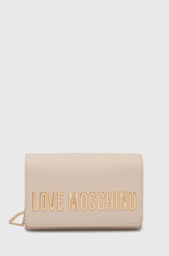 Kabelka Love Moschino béžová barva, JC4103PP1LKD0000