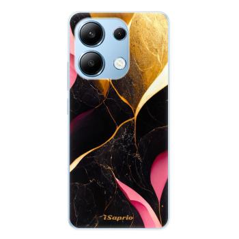 Odolné silikonové pouzdro iSaprio - Gold Pink Marble - Xiaomi Redmi Note 13