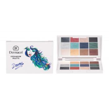 Dermacol Luxury Eyeshadow Palette Drama 18 g oční stín pro ženy