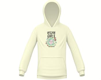 Dětská mikina Veganské dívky chutnají líp
