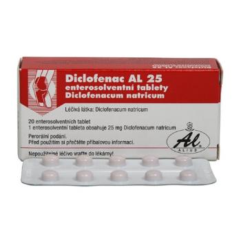 Diclofenac AL 25 20 tablet