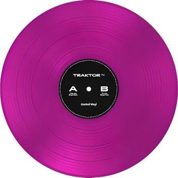 Native Instruments Traktor Control Vinyl DVS/Timecode Neon Pink Transparent