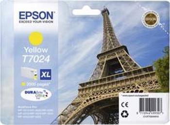 Epson Ink T7024, XL originál žlutá C13T70244010