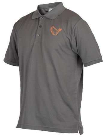 Savage gear triko simply savage polo-velikost s