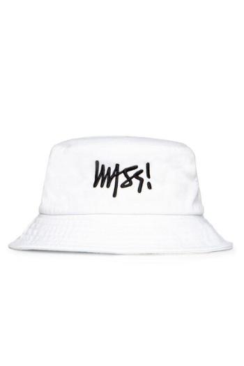 Mass Denim Signature Bucket Hat white - S–M
