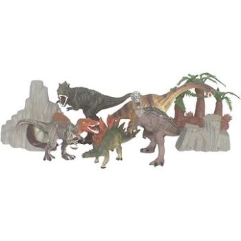 Set dinosaurů se stromy (JS029196)