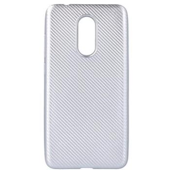 TopQ Carbon Xiaomi Redmi 5 silikon stříbrný 29838 (Sun-29838)