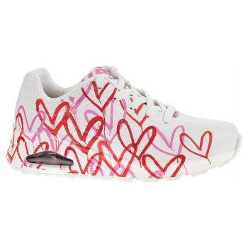 Skechers Uno - Spread The Love white-red-pink