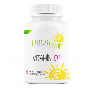 HillVital | Vitamín D3, 60 kapslí