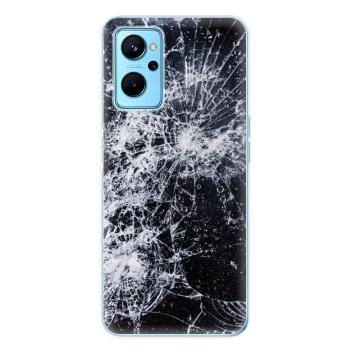 Odolné silikonové pouzdro iSaprio - Cracked - Realme 9i