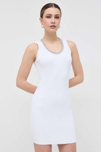 Šaty Silvian Heach bílá barva, mini