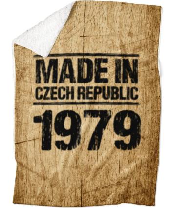 Deka Made In (rok: 1979, Podšití beránkem: ANO)