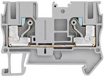 Průchodková svorka konektor Siemens 8WH60000AH00, šedá, 50 ks