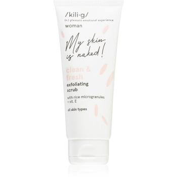 Kilig Clean & Fresh čisticí pleťový peeling s vitamínem E 75 ml