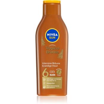 Nivea Sun Deep Tan mléko na opalování s karotenem SPF 6 mix barev 200 ml