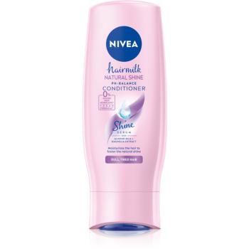 Nivea Hairmilk Natural Shine pečující kondicionér 200 ml