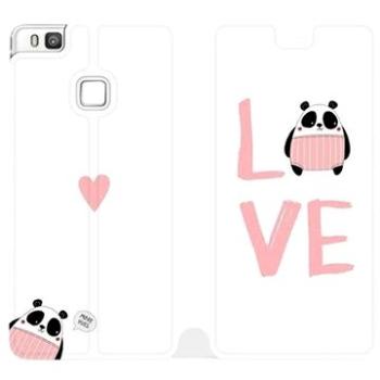 Flipové pouzdro na mobil Huawei P9 Lite - MH09S Panda LOVE (5903226750610)