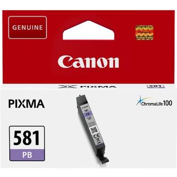 CANON CLI-581 - originální cartridge, foto modrá, 5,6ml