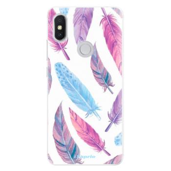 Silikonové pouzdro iSaprio - Feather Pattern 10 - Xiaomi Redmi S2