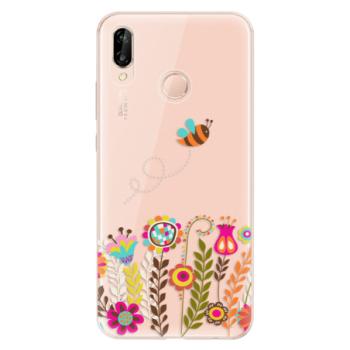 Odolné silikonové pouzdro iSaprio - Bee 01 - Huawei P20 Lite