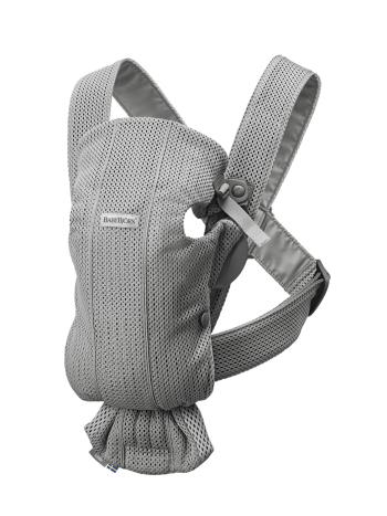 BabyBjörn Nosítko Mini Grey 3D Mesh šedé