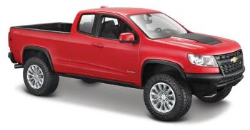 Maisto Chevrolet Colorado ZR2, červená, 1:27