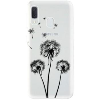 iSaprio Three Dandelions - black pro Samsung Galaxy A20e (danbl-TPU2-A20e)