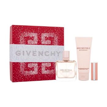 Givenchy Irresistible dárková kazeta parfémovaná voda 50 ml + tělové mléko 75 ml + balzám na rty 1,5 g 001 Pink Irresistible pro ženy