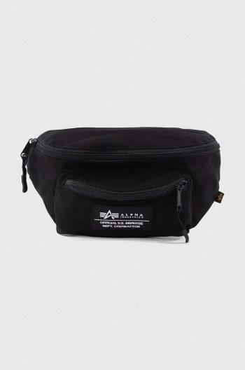 Ledvinka Alpha Industries Torba Alpha Industries Big Waist Bag 126909 03 černá barva, 126909.03-black