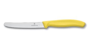 Nůž na rajčata Victorinox 11 cm žlutý