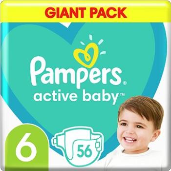 PAMPERS Active Baby vel. 6 (56 ks), 13–18 kg (8001090950130)