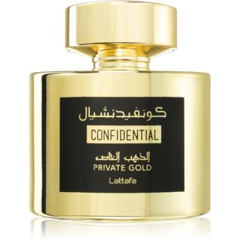 Lattafa Confidential Private Gold parfémovaná voda unisex 100 ml