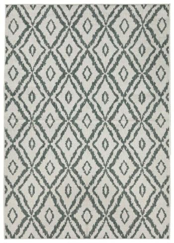 NORTHRUGS - Hanse Home koberce Kusový koberec Twin-Wendeteppiche 103136 grün creme - 80x250 cm Zelená