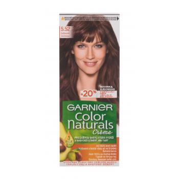 Garnier Color Naturals Créme 40 ml barva na vlasy pro ženy 5,52 Chestnut na barvené vlasy; na všechny typy vlasů