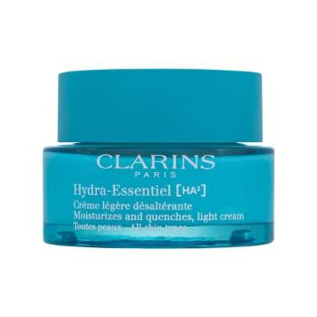 Clarins Hydra-Essentiel [HA²] Light Cream 50 ml denní pleťový krém pro ženy na všechny typy pleti; na dehydratovanou pleť