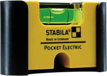 Mini vodováha Stabila Pocket Electric 18115, 68 mm, pro elektromontáže, s magnetem