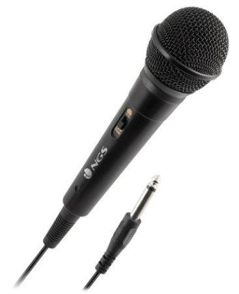 NGS Singerfire mikrofon pro karaoke/ 3m kabel, SINGERFIRE