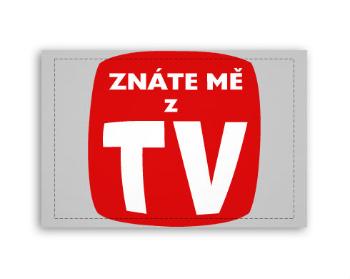 Fotoobraz 60x40 cm malý Znáte mě z TV