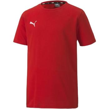Puma TEAMGOAL 23 CASUALS TEE JR Chlapecké triko, červená, velikost 164
