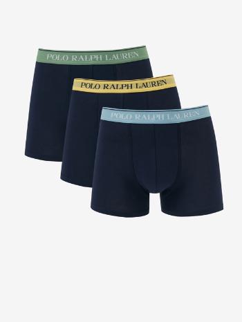 Polo Ralph Lauren Boxerky 3 ks Modrá