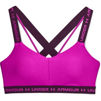 Under Armour CROSSBACK LOW Dámská podprsenka, růžová, velikost XS