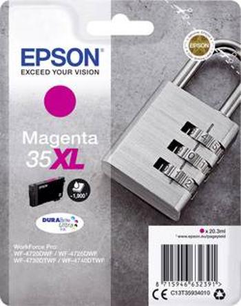 Epson Ink T3593, 35XL originál purppurová C13T35934010