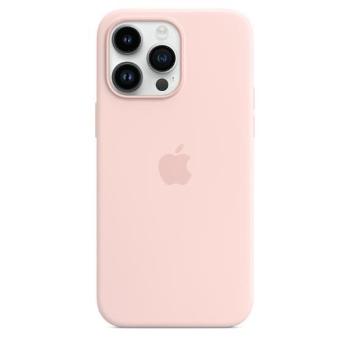 APPLE iPhone 14 Pro Max silikonové pouzdro s MagSafe - Chalk Pink