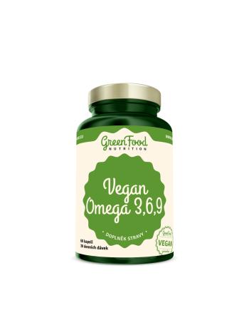 GreenFood Nutrition GreenFood Vegan Omega 3,6,9 60 kapslí