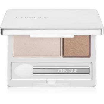 Clinique All About Shadow™ Duo duo oční stíny odstín Ivory Bisque/Bronze Satin - Shimmer 1,7 g